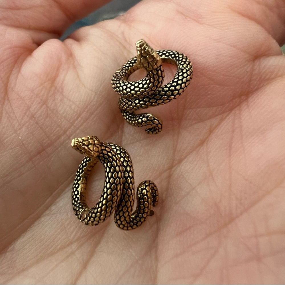 NWT Ask & Embla sin serpent lobe cuffs - Picture 8 of 12
